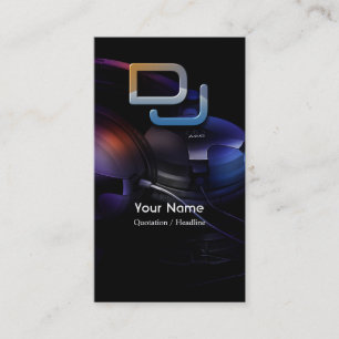 DJ Music Business Card