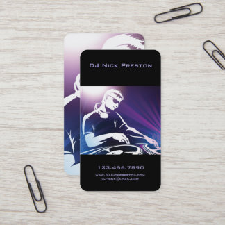 DJ Music Business Card