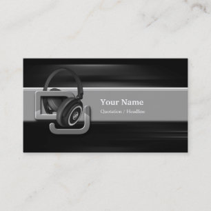 DJ Music Business Card
