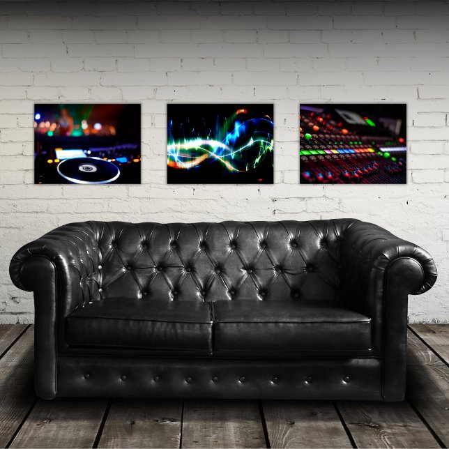 DJ Music Mixer Colours Print Set (Creator Uploaded)