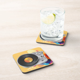 DJ Music Player Coaster