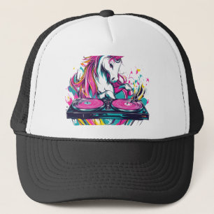 DJ Music Unicorn (1) Trucker Hat