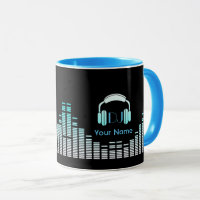 Dj musician mug personalised