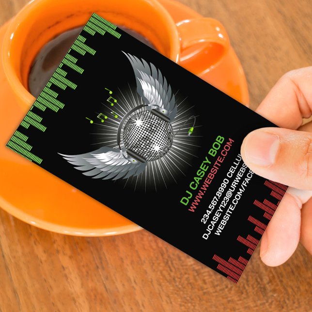 DJ Night Club Business Card (Creator Uploaded)
