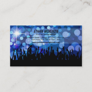 DJ NightClub Business Card