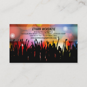 DJ NightClub Business Card