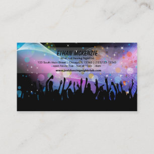 DJ NightClub Business Card