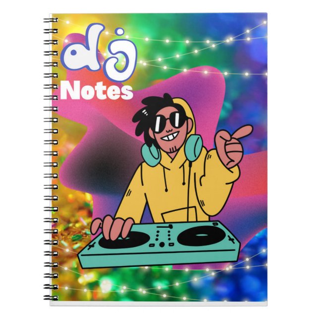 dj notes notebook (Front)