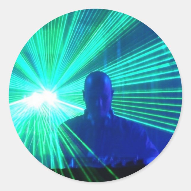 DJ On The Decks sticker (Front)