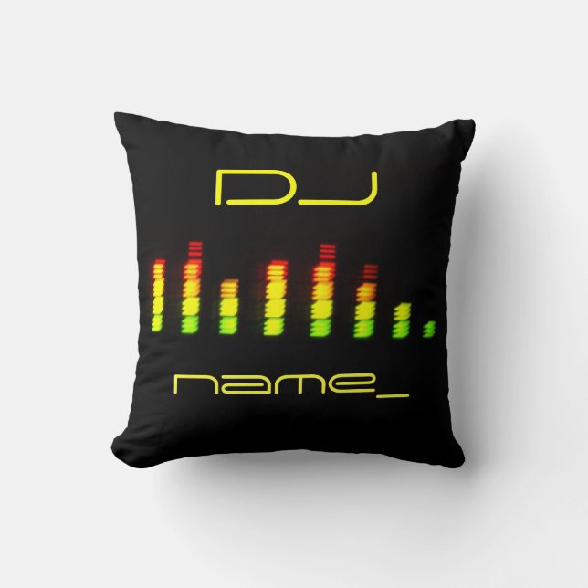 Dj Personal Equalizer Cushion (Front)