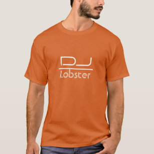 DJ personalised name t-shirt
