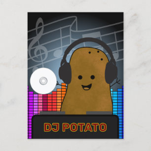 DJ Potato Custom Postcard