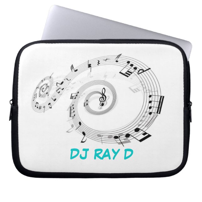 DJ RAY D Laptop case (Front)
