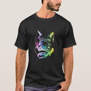 Dj Retro Cat T-Shirt