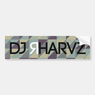 DJ RHARVZ BUMPER STICKER