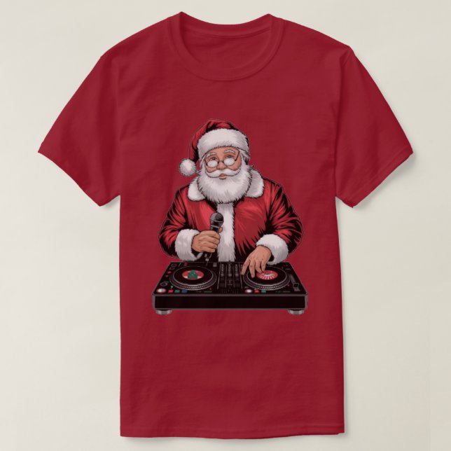 DJ Santa T-Shirt (Design Front)