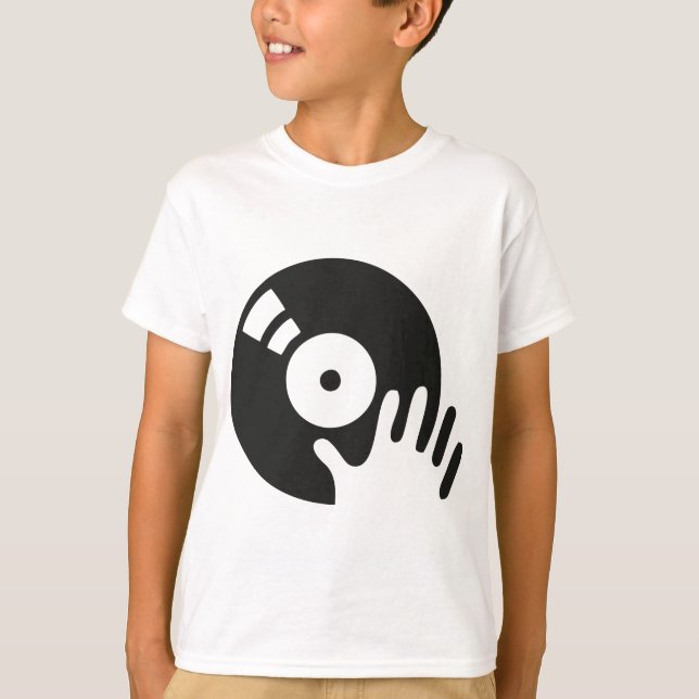 Dj Scratch turntable T-Shirt (Front)