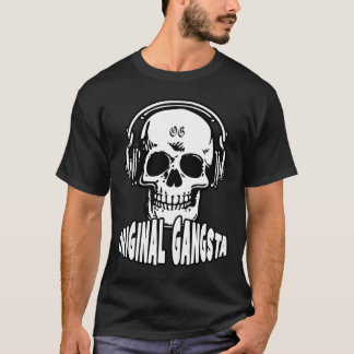 Dj Shirt Skull With Headphones