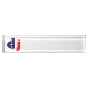 DJ sign Nameplate