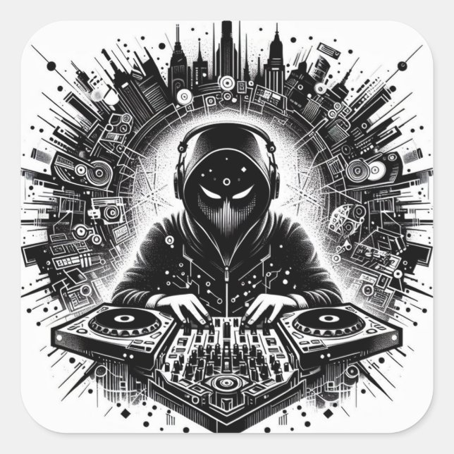 DJ Sticker (Front)