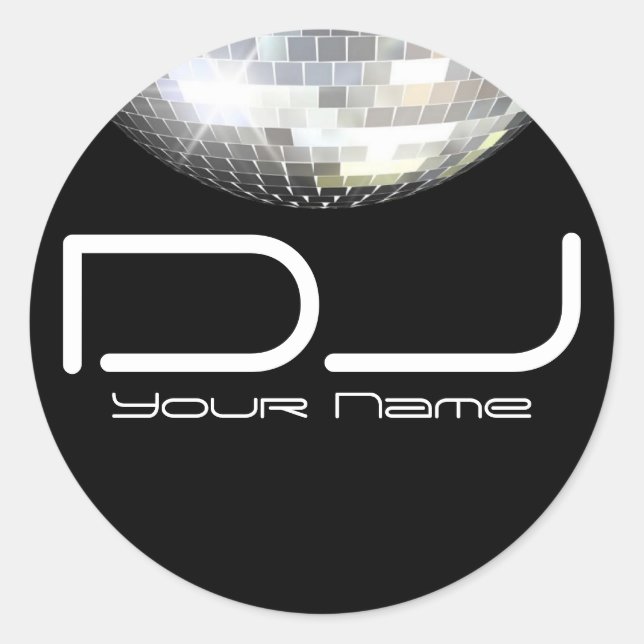 DJ Sticker (Front)