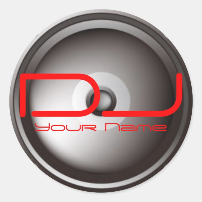 DJ Sticker (Front)