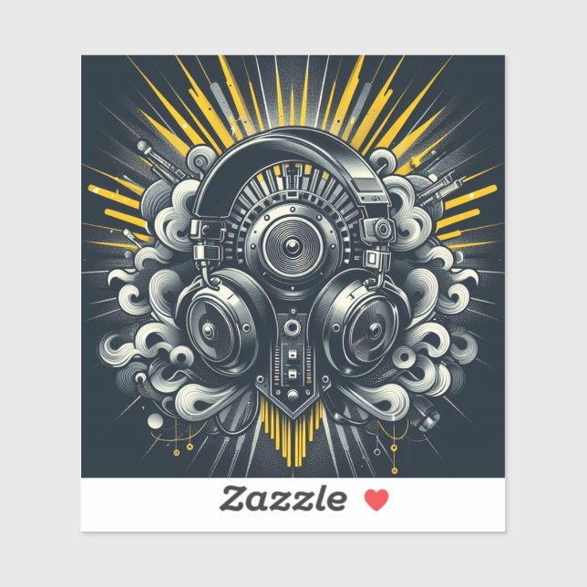 DJ Sticker (Sheet)