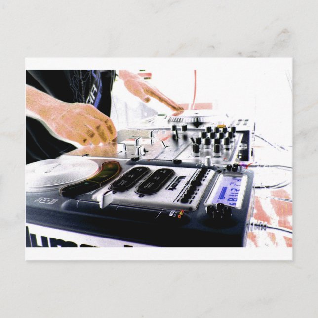 DJ System Postcard (Front)