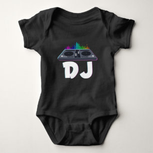 DJ Techno Music Producer Electro Musician Baby Bodysuit