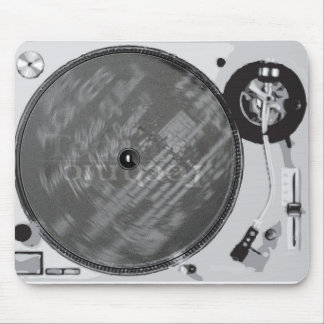 DJ Turntable Mouse Pad
