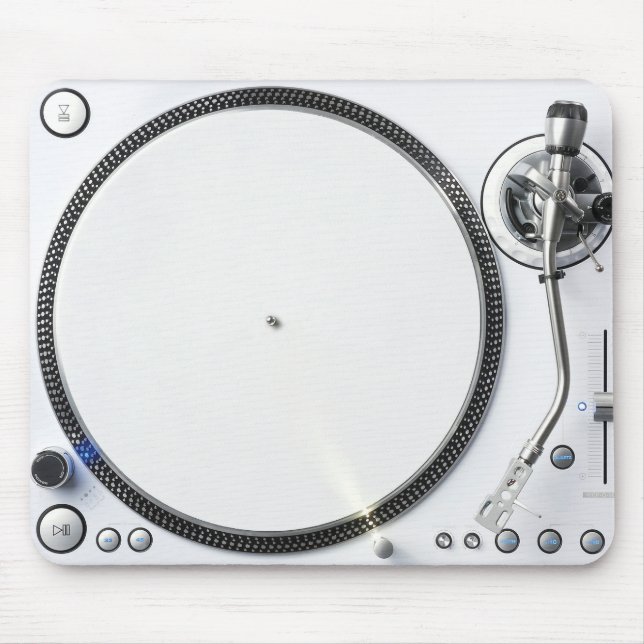 Dj turntable Mousepad (Front)