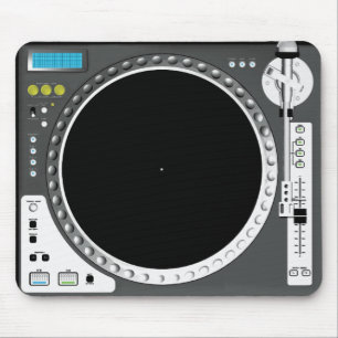 DJ Turntable Mousepad