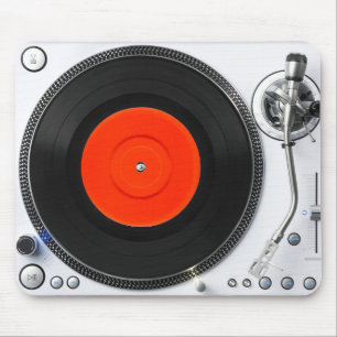 Dj turntable Mousepad
