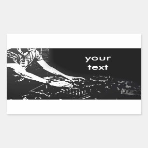 DJ turntable Sticker