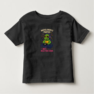 DJ Turtle Toddler T-Shirt