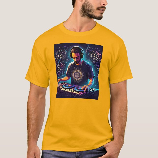 DJ Vibes T-Shirt Design (Front)