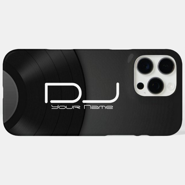DJ Vinyl Case-Mate iPhone Case (Back (Horizontal))