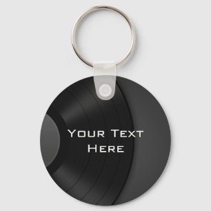 DJ Vinyl Key Ring