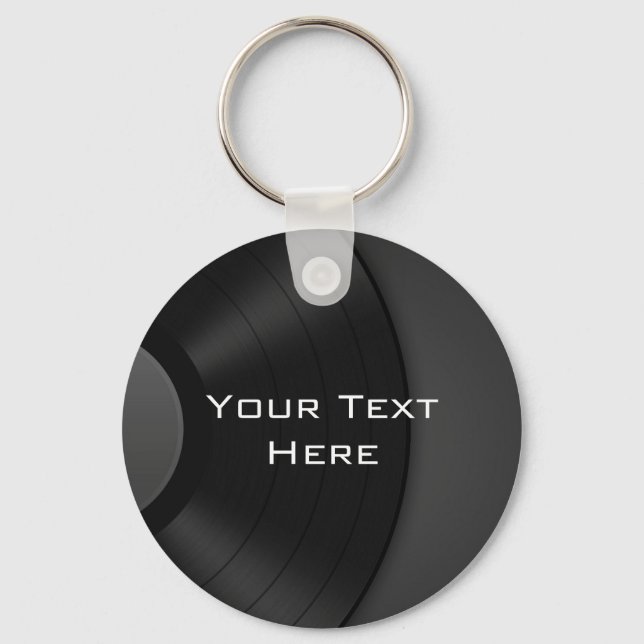 DJ Vinyl Key Ring (Front)