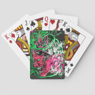 DJ Zombie Monster Playing Cards
