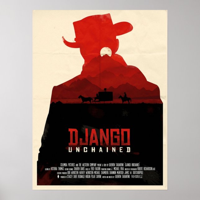 Django Unchained Alternative Poster (Front)