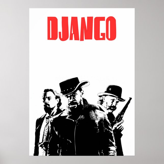 Django Unchained illustration  Poster (Front)