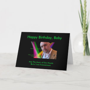 DJColzz Novelty Birthday Card