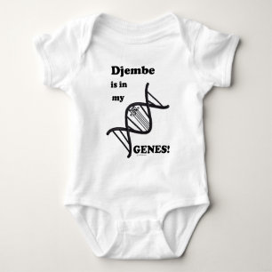 Djembe Is In My Genes! Baby Bodysuit