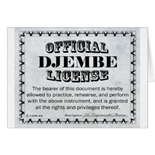 Djembe License
