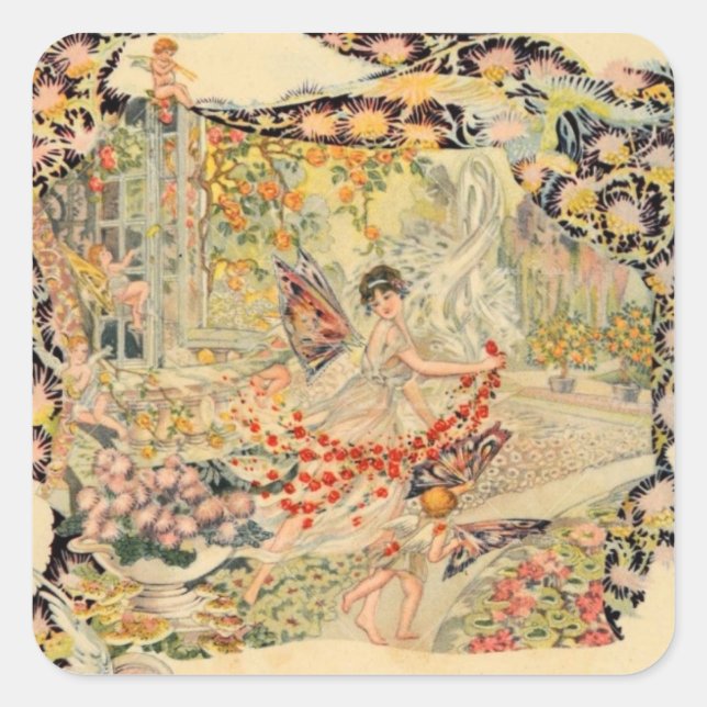 Djer-Kiss French Perfume Label (Front)