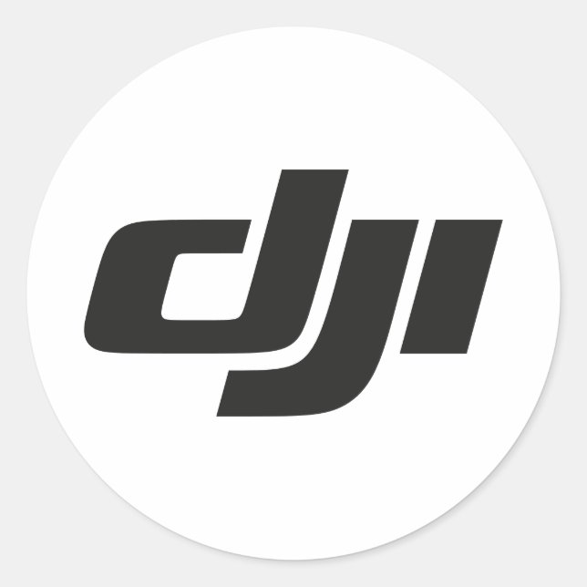 DJI CLASSIC ROUND STICKER (Front)