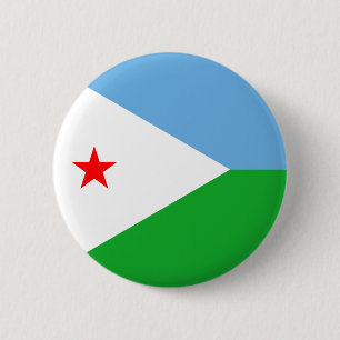 djibouti 6 cm round badge