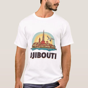 Djibouti Africa Travel Gift 🗺️ T-Shirt