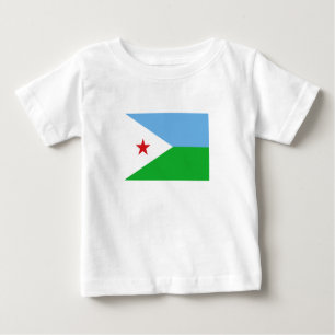 Djibouti Flag Baby T-Shirt